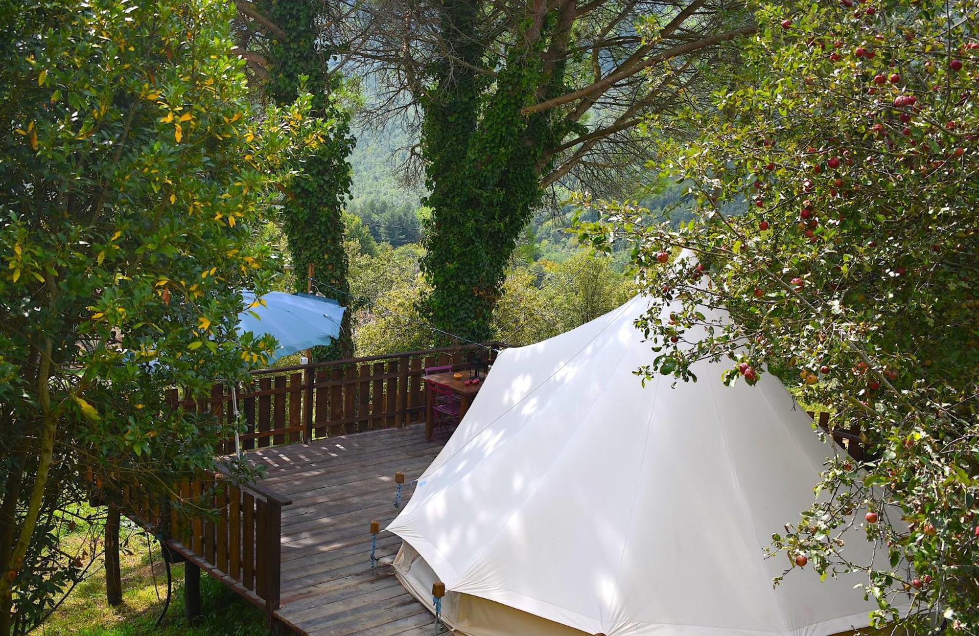 Podere Di Maggio - Glamping Tent 3 Santa Fiora Dış mekan fotoğraf